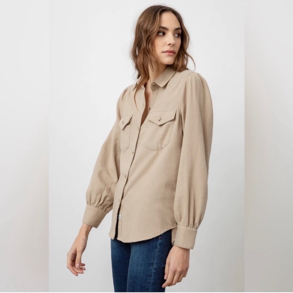 Rails Ada Toffee Button Down Shirt XS